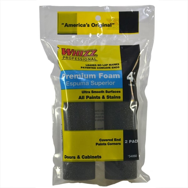 Work Tools International 4 in. Whizz Prem Foam Blk Cncv Mini 2Pk 54060 - main